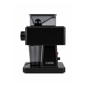 Molino de Café con Taza de Plástico Negro – 8 Moliendas